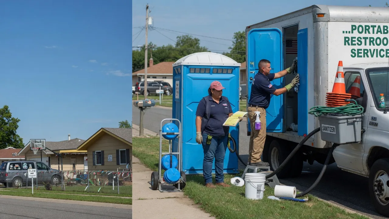 Portable Toilet Rental in Vacherie, LA near me